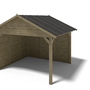 Pergola de jardin ALTANKA avec panneaux ALT125