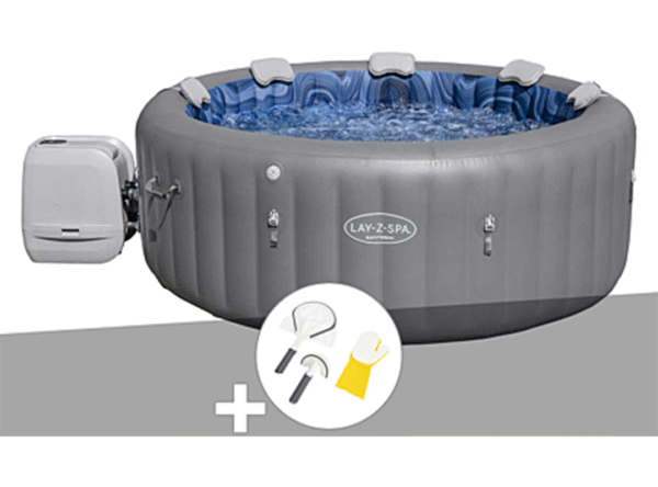 Kit spa gonflable Bestway Spa rond HydroJet Pro 5/7 places