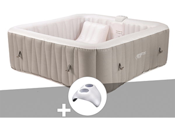 Kit spa gonflable Infinite Spa Elite carré Bulles 2 places