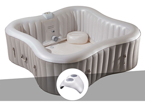 Kit spa gonflable Infinite Spa Élite Plus trèfle Bulles 4 places