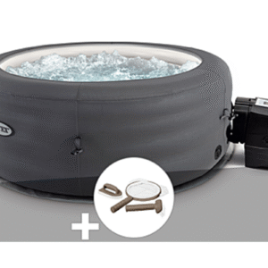Kit spa gonflable Intex PureSpa Access rond Bulles 4 places