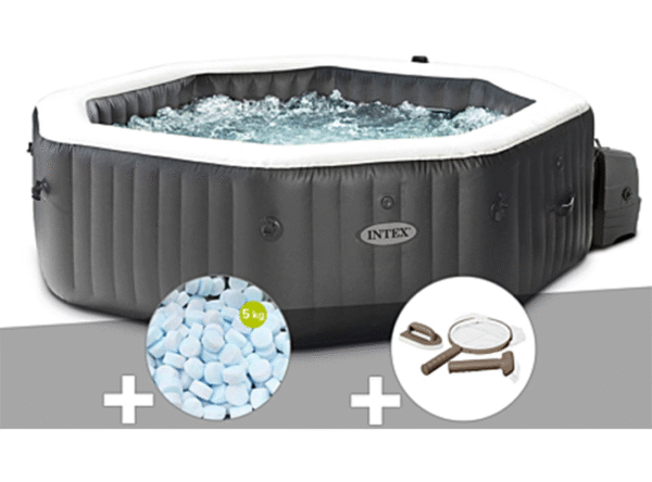 Kit spa gonflable Intex Jets 4 places