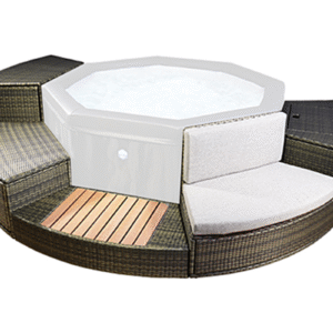 Mobilier 5 modules pour spa portable semi-rigide