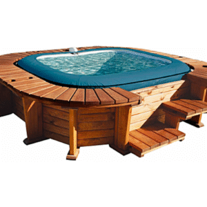 Spa en Bois avec Structure en Bois K2O Palm Beach Carré
