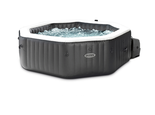 Spa gonflable PureSpa Carbone octogonal Bulles et Jets 4 places