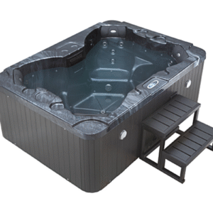 Spa LED Haïti Enceintes bluetooth intégrées Gris 4 places