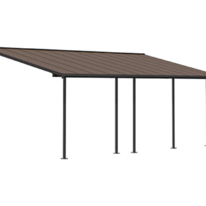 Pergola gris anthracite capri palram 22.2m²