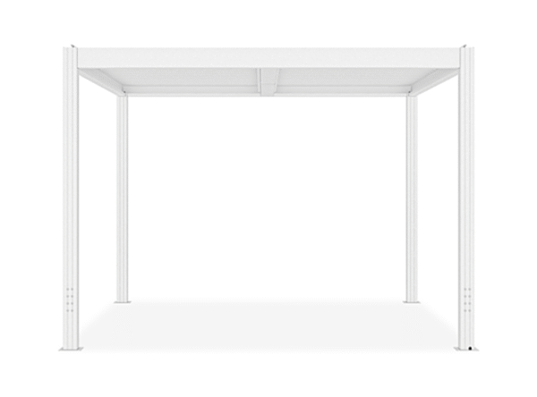 Pergola Bioclimatique SANTA  Aluminium Blanc