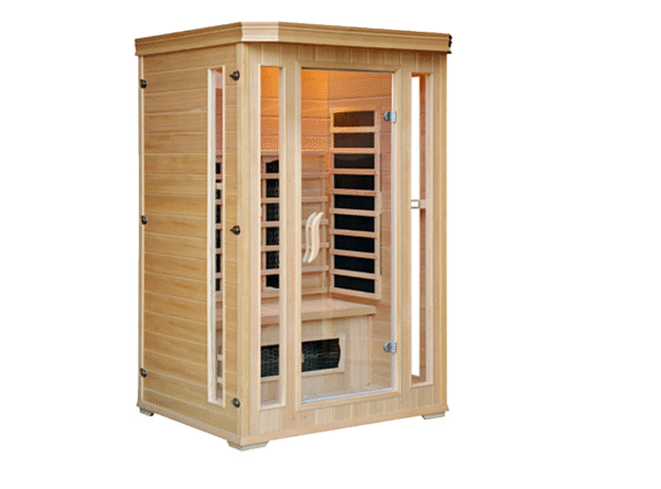 Cabine de sauna luxe infrarouge 2 places NARVIK