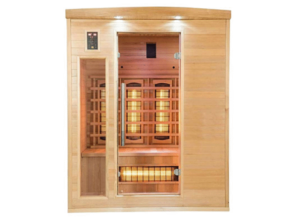Sauna infrarouge cabine 3 places APOLLON QUARTZ