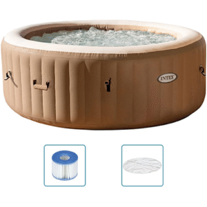 PureSpa Cuve thermale de massage à bulles ronde intex