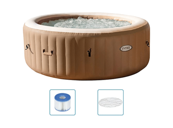 PureSpa Cuve thermale de massage à bulles ronde intex