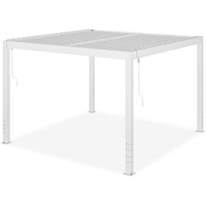 Pergola Bioclimatique SANTA  Aluminium Blanc