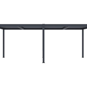 Pergola Bioclimatique SANTA Aluminium Gris anthracite