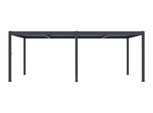 Pergola Bioclimatique SANTA Aluminium Gris anthracite