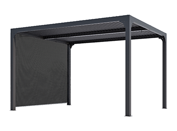 Pergola Ombréa autoportante Anthracite 3x4M