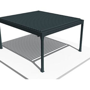 Pergola HELY îlot Vérin à télécommande