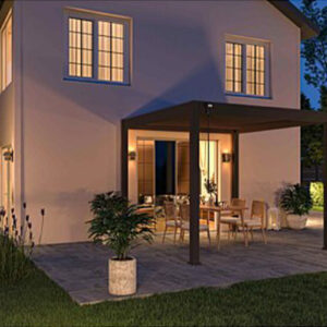 Pergola Ombréa autoportante 3x3M Anthracite