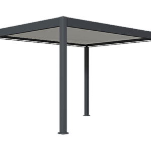 Pergola Ombréa autoportante Anthraciteblanc 3x4M