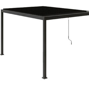 Pergola bioclimatique adossée AGADIR 3x4 m