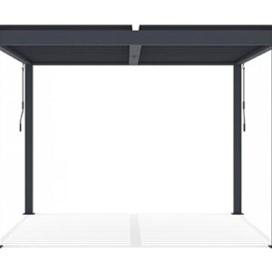 Pergola en aluminium Windsor Anthracite 3x3 m