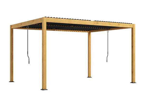 Pergola bioclimatique style contemporain 3x4 m