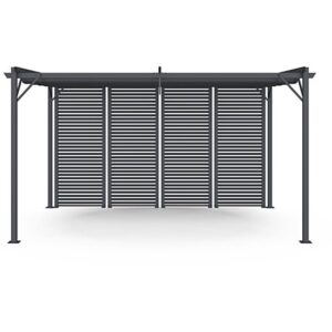 Pergola édition collector persienne toit rétractable
